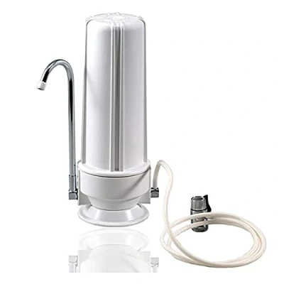 Imagen de Sistema de filtro agua debajo del fregadero, filtración encimera premium: montado en el grifo portátil fácil usar transforma potable Aho