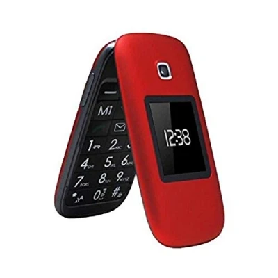 Imagen de Telefunken TM260 Móvil de Teclas Grandes , Pantalla 2.6&quot;, Camara 2 MP, Bluetooth 3.0, Color Rojo