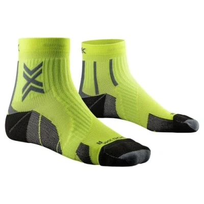 Imagen de X Socks Run Perform Ankle, Calcetines, Unisex adulto, Fluo Yellow/Opal Black, 35 38