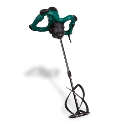Imagen de VONROC Mezclador de pintura/cemento 1800 W 2 velocidades Soft Start Constant Speed Electronics Cable goma 3 m agitador 140 x 600 mm incluido