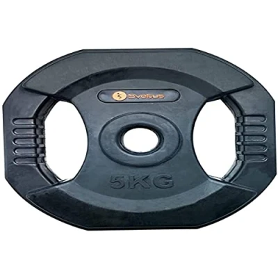Imagen de Sveltus Disque Pump Poignées 5 Kg Disco Asas, Unisex Adulto, Negro, Talla única