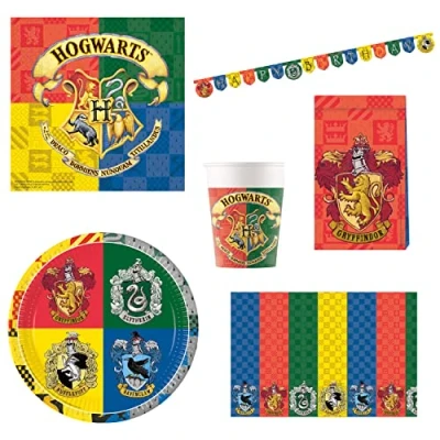 Imagen de Procos DY10273865 Juego de Fiesta Harry Potter, Multicolor, Medium (DY10273865)