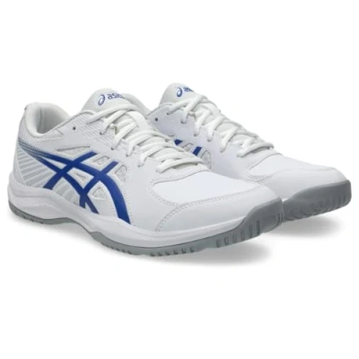 Imagen de Asics Court Slide 4 Zapatillas de tenis para todas las superficies, Hombre, Talla: 42, White/dark blue Zapatos