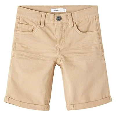 Imagen de Name it Nkmsofus Twiisak Shorts vaqueros para niños, Talla: 8a, Incense