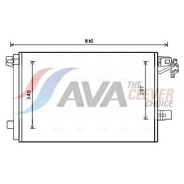 Imagen de PRASCO VNA5328D Condensador con secador 15,4 13,7 Aluminio 686 R 134 a VOLKSWAGEN: Multivan 5 (7HM, Transporter 5, Bus
