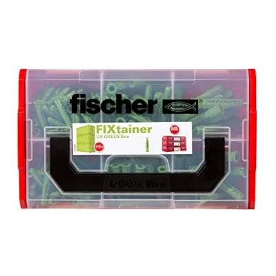 Imagen de Fischer FIXtainer UX Green, 210 Piezas