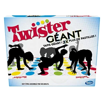 Imagen de Twister Juego de equilibrio divertido, versión francesa, Exclusivo en Amazon