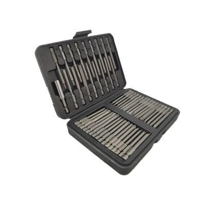 Imagen de Juego de puntas seguridad XXL largas, caja 50 piezas, Torx hexagonales