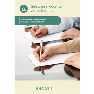 Imagen de Alojamiento rural. HOTU0109 Guía para el docente y solucionarios (SIN COLECCION)