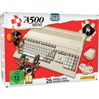Imagen de RETRO GAMES LTD The A500 Mini USB Hardware, gris