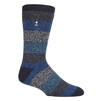 Imagen de HEAT HOLDERS Calcetines Térmicos de Invierno para Hombre Forrado 2.3 Tog (39 45, Azul marino/gasolina (Milán))
