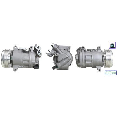 Imagen de ELSTOCK 51 1478 Compresor de Aire Acondicionado PAG 46 YF R134a, R1234yf con juntas PEUGEOT: Rifter MPV, 3008 SUV, II CITROËN: Berlingo