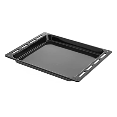 Imagen de Hoover 42820218 bandeja de horno, accesorio original, apoyo, rectangular, esmaltada, 35x45,8x2 cm, negra