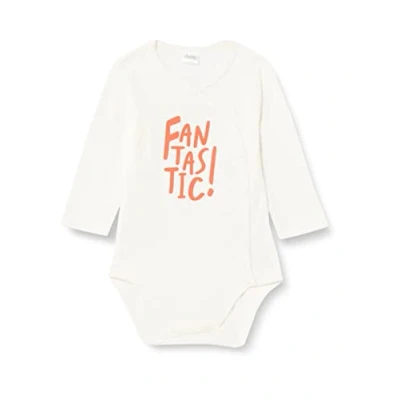 Imagen de Pinokio Bodysuits Long Sleeve Buttoned Ropa Interior, Ecru Orange Flip, 62 bebé
