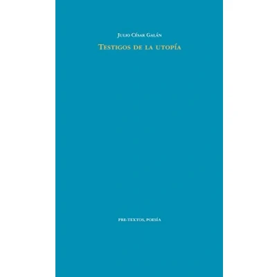 Imagen de Testigos de la utopía (Poesía)