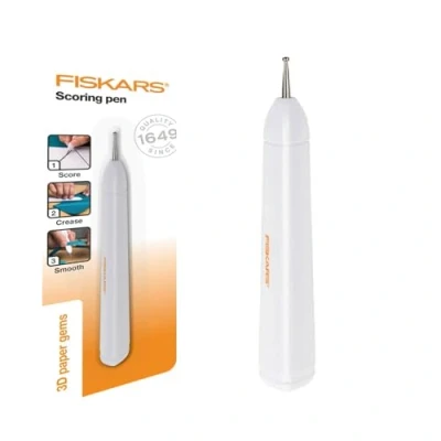 Imagen de Fiskars Bolígrafo plegable, Para crear formas 3D, Peso: 40 g, Plástico, Blanco, 1059569