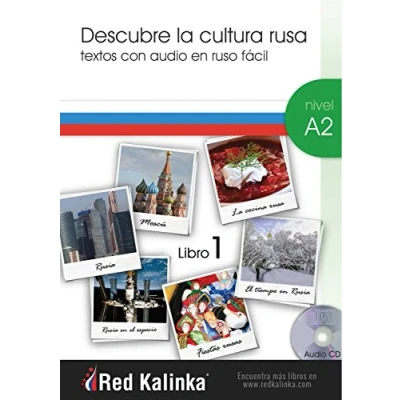 Imagen de Descubre la cultura rusa. Nivel A2. Libro 1: Textos con audio para estudiantes de ruso (LECTURA FACIL)