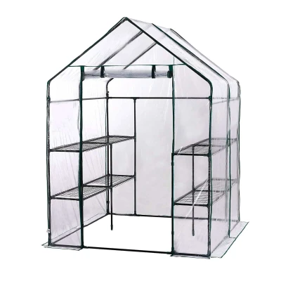 Imagen de Invernadero doble PVC 143x143x195 cm Leaf
