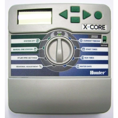 Imagen de Hunter XC 201i Programador de riego a Pilas, 2 Estaciones, para Interior