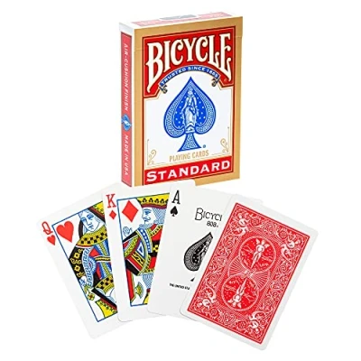 Imagen de Bicycle, 1033762, Baraja Poker standard, Naipes Heraclio Fournier, Colores surtidos, a partir de 10 años