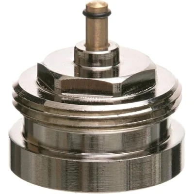 Imagen de Eurotronic 700100 Adaptador Heart metal para termostatos de radiador (adaptador válvula radiador, larga vida útil, accesorio termostato conexión: M28 x 1,5 mm)