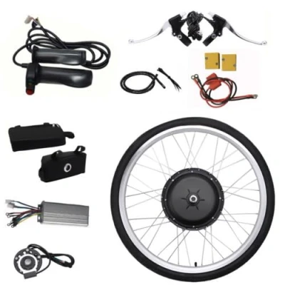 Imagen de czyuRachel Rueda delantera de bicicleta eléctrica 26 pulgadas, 36 V, 250 W, kit conversión motor conversión, eléctrica,