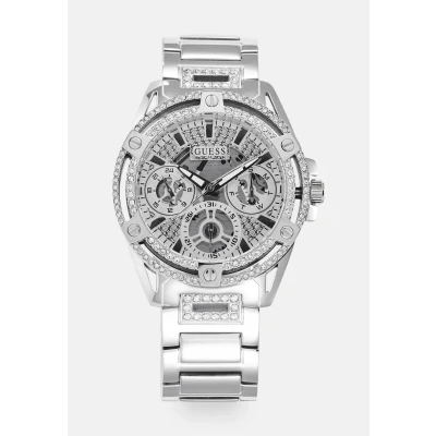 Imagen de Guess Ladies Sport Reloj silvercoloured, Mujer, Talla: One Size, Silver coloured