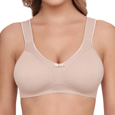 Imagen de Susa Sujetador de Alivio Las Mujeres sin Aros Topsy, Marrón (Cappuccino 103), 90C (75 EU)