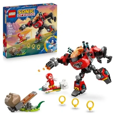 Imagen de Lego sonic the hedgehog 77005 knuckles vs. Meca egg crusher del dr. Eggman