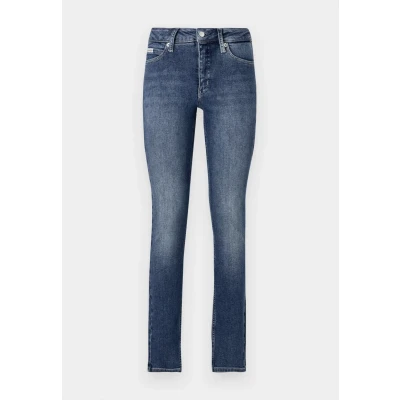 Imagen de Calvin Klein Vaqueros Mujer Mid Rise Skinny Fit, Azul (Denim Medium), 32W/30L