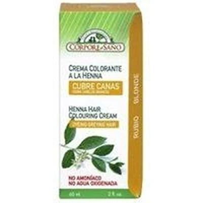 Imagen de Crema Colorante Henna Rubio 60 ml de Corpore Sano