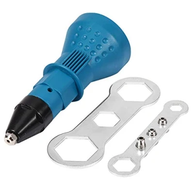 Imagen de Pistola de remache inalámbrico, Taladros remachado, para tuercas remaches eléctrica profesional accesorios adaptador taladro remachado inalámbrico herramienta inserción