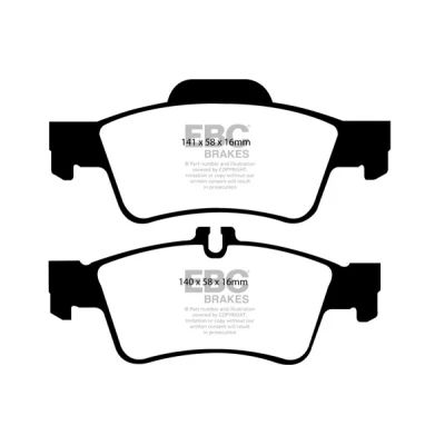 Imagen de Juego de pastillas EBC Brakes DP41491R