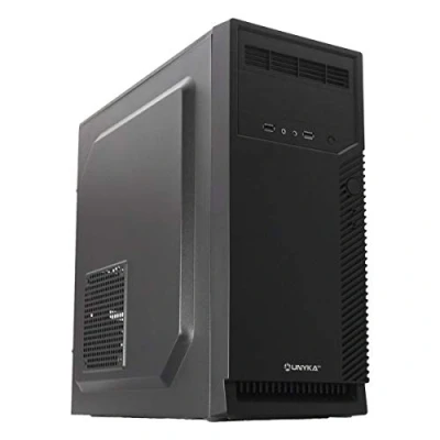 Imagen de UNYKAch Caja de Ordenador ATX Aero C30, 3 Bahías, Rejilla Ventilación Y Conexiones USB 2.0 3.0