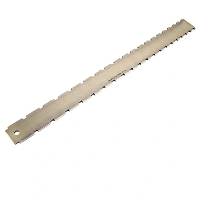 Imagen de Herramienta de medición borde recto con muescas cuello guitarra duradera premium para accesorio nivelación