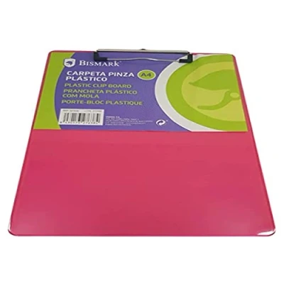 Imagen de CARPETA PLASTICO A4 C/PINZA BISMARK