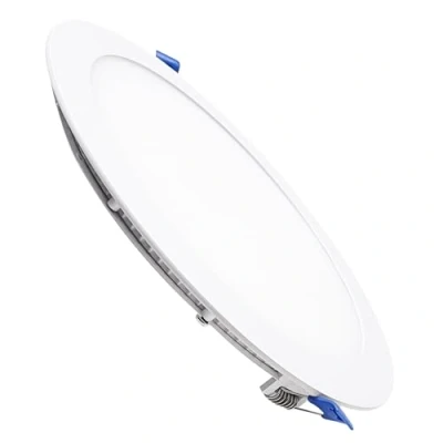 Imagen de LED ATOMANT Downlight Panel Extraplano Redondo 225mm 20W, CCT (Selector de Color Blanco Calido, Neutro y Frio), Corte 205mm, 2100 lumenes, Driver incluido