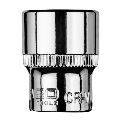 Imagen de NEO TOOLS 08 176 Piezas insertables de llave cubo 3/8 16 mm Acero cromo vanadio hexagonal