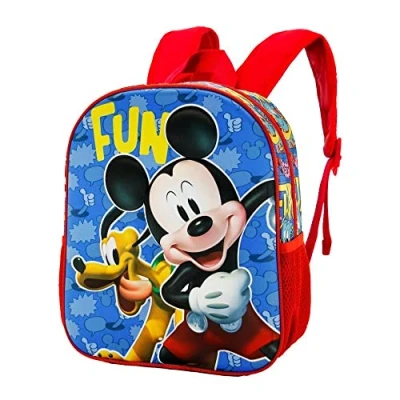 Imagen de Karactermania Mickey Mouse FUN Basic Mochila para niños, Talla: One Size, Multicolor