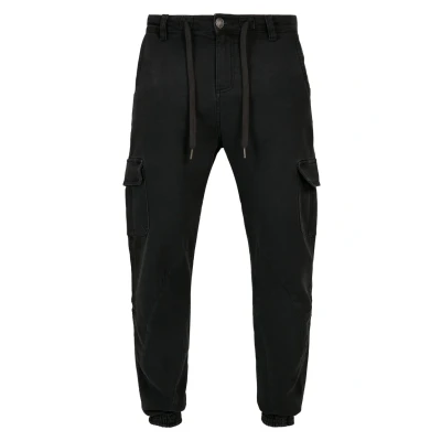 Imagen de Urban Classics Knitted Cargo Jogging Pants Pantalones cargo, Hombre, Talla: 38, Black