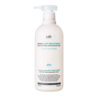 Imagen de LA&#039;DOR Hydro LPP Treatment Tratamiento Cabello Proteína Seda Colágeno 530 ml pH 5.5 Cuidado Intensivo Seco Dañado Permanente Color Adelgazante Aceite Jojoba Sin Silicona