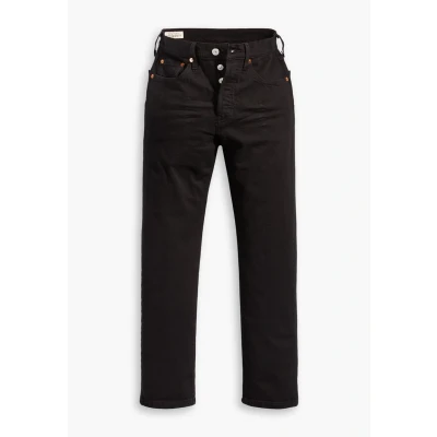 Imagen de Levi&#039;s 501 Crop Vaqueros, Black Sprout, 32W / 26L Mujer