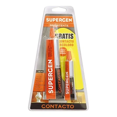 Imagen de Tesa Tape. S.A. Pegamento Contacto Supergen 75Ml+20Ml 62600 12