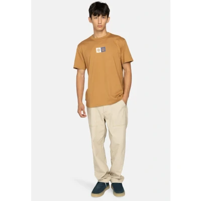 Imagen de Element Dual Camiseta de Manga Corta Hombre Marrón