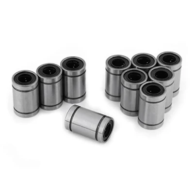 Imagen de 10 unids LM8UU 8mm Rodamiento de Bolas Lineal Doble Sellado Buje para Rod 3D Impresora CNC Partes