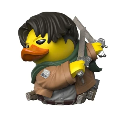 Imagen de TUBBZ First Edition: Attack On Titan Figura de Vinilo Pato Goma Levi Ackerman, Cosplay