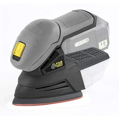 Imagen de Fartools XF Delta Lijadora inalámbrica (18 V, 140 x 100), autoagrípido, colector de polvo. Se vende sin batería