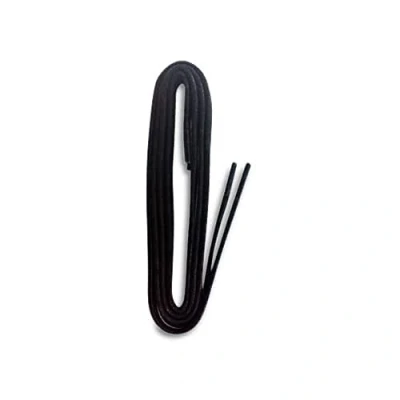 Imagen de SAPHIR Cordones redondos finos encerados (60 cm), color negro