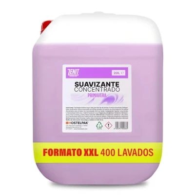 Imagen de Hostelpak 20L Suavizante textil concentrado perfumado Primavera, concentrado, Biodegradable, Fragancia agradable Formato xxl