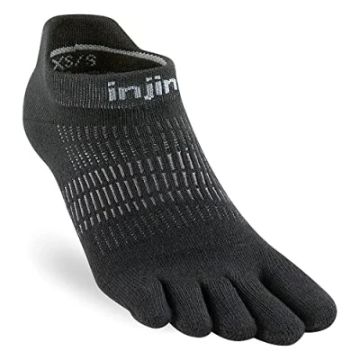 Imagen de Injinji Women&#039;s Run Lightweight No Show (XS / S, negro)